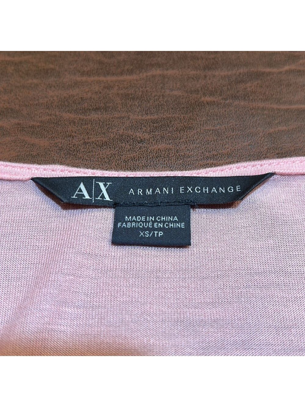 A/X ARMANI EXCHANGE Precious Peach Flowing Tank Top Size XS - Picture 7 of 10
